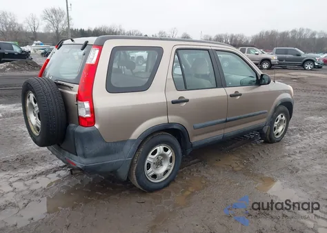 2006 Honda Cr-V Lx z USA, uszkodzony, nr VIN SHSRD78526U405476